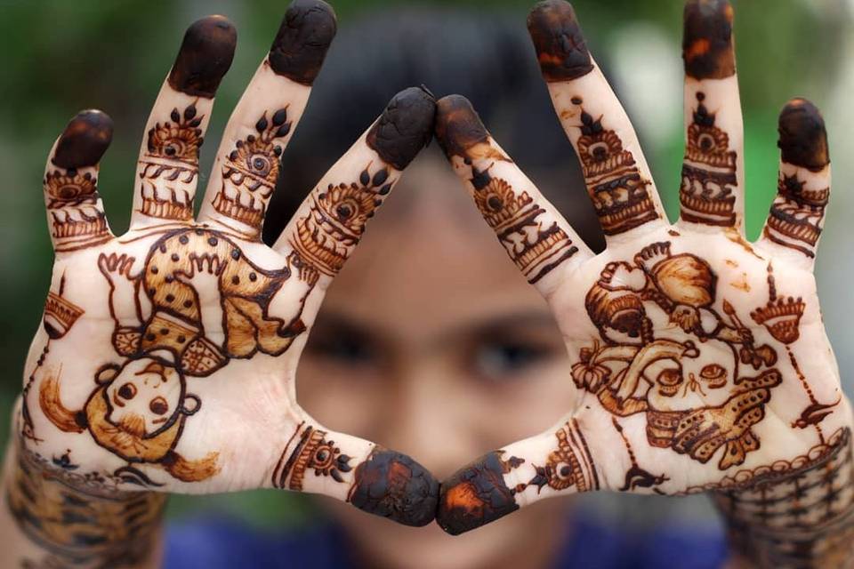 Adorable Henna Designs for Kids: Fun and Easy Patterns