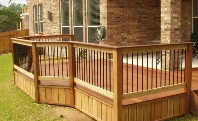 vinyl deck handrails installation services