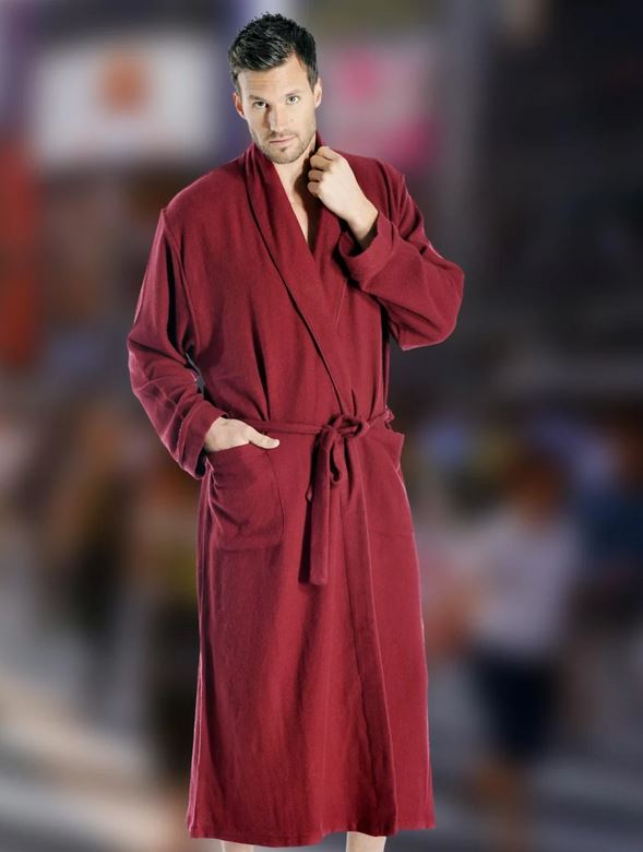 cashmere robe men's